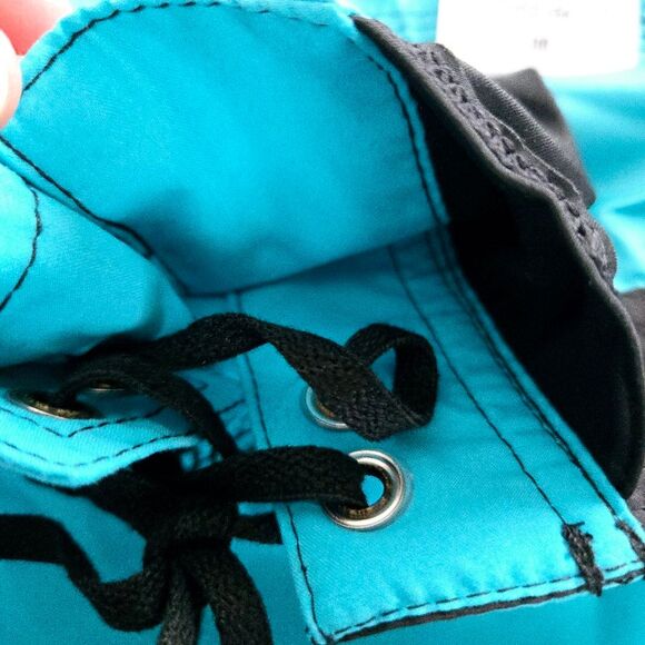 Hurley Mens One & Only 22 Inch Boardshorts Size 36 Bright Cyan Blue Swim Trunks - Picture 8 of 12